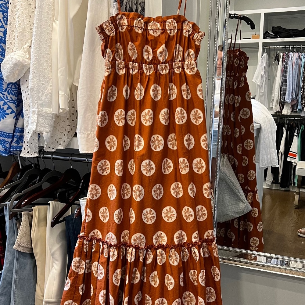 Free People maxi dress xs